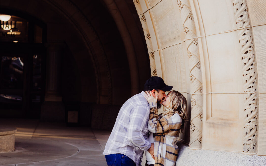 Downtown Milwaukee and Third Ward Maternity Session | Kaitlyn, Juan, and Aaden